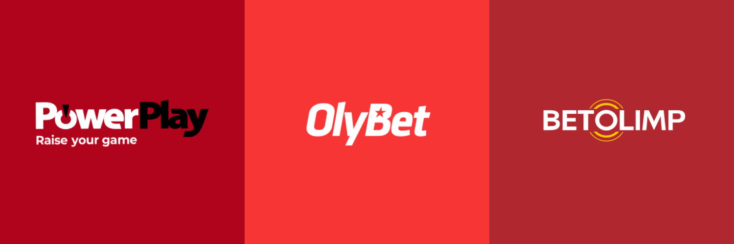 powerplay, olybet, & betolimp logos