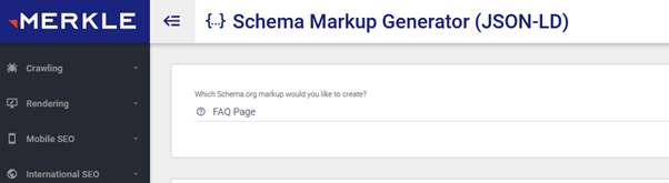 FAQ schema example